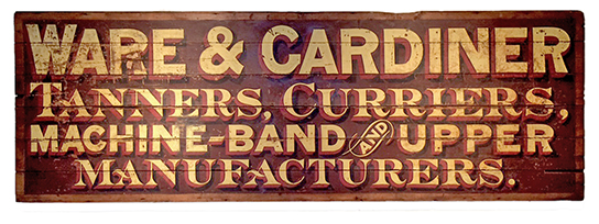 Gardiners Front of House Sign